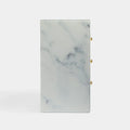Modern marble NightstandTempered Glass Nightstand with 3 Drawers, Storage CabinetMinimalist Practical Sofa End Side Table