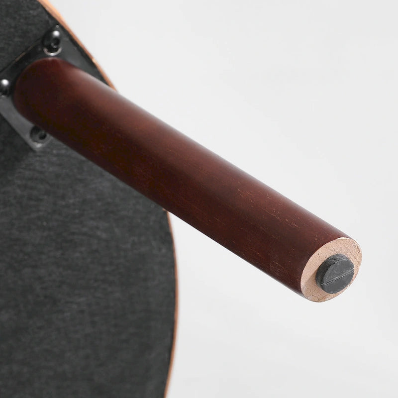 34.5 W Full-Grain Genuine Italian Leather Ottoman by Lumibee