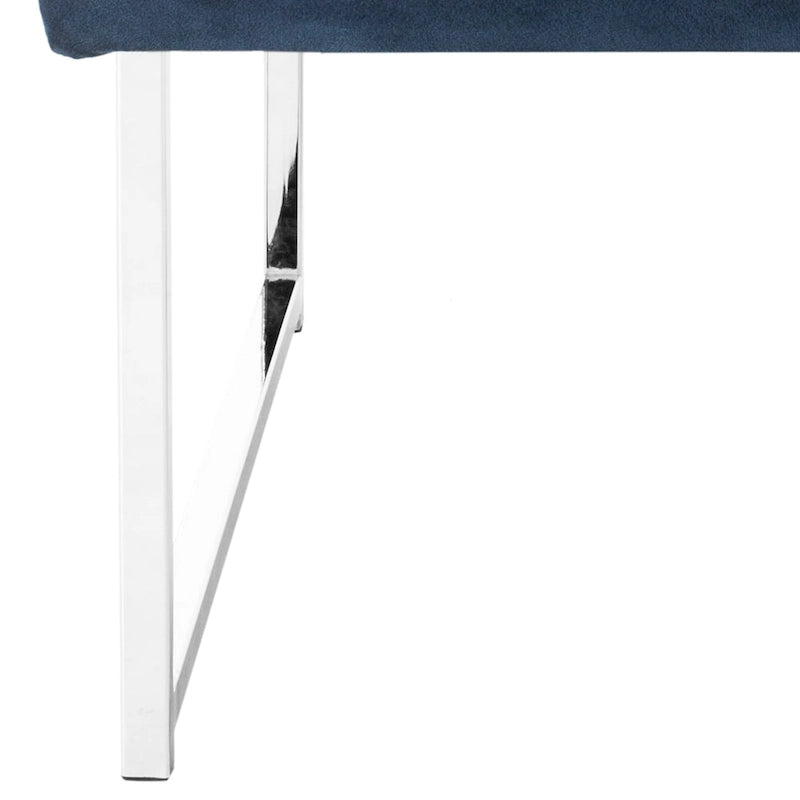 Navy / Antique Taupe Velvet Tufted Club Chair for 1, Mid-Century Modern, 25"W x 30"D x 32"H
