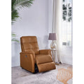 Logan Power Headrest Top Grain Leather Recliner Chair