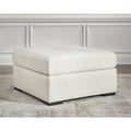  Chessington Ivory Oversized Accent Ottoman