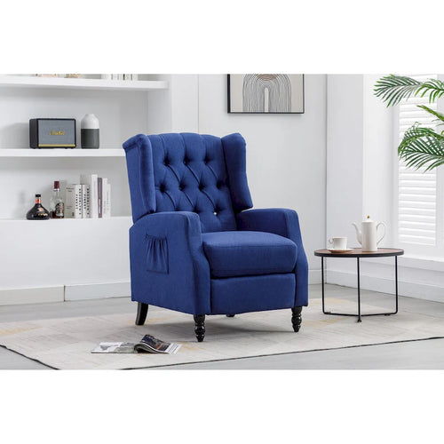 Accent Chair – Black / Navy / Beige / Camel | Single Seat
