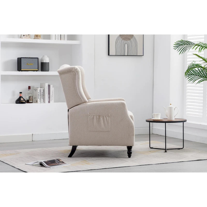 Modern Comfortable Upholstered leisure chair / Recliner Chair for Living Room