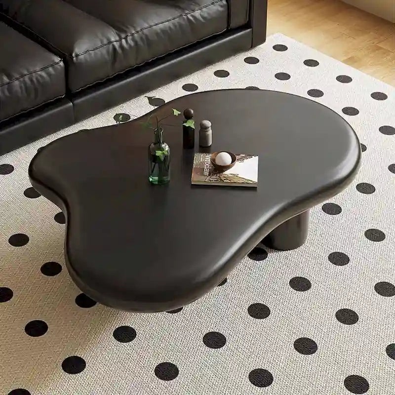 48.43 Modern Cloud Shaped Coffee Table for livingroom, 4 Legged Coffee Table - 48.4