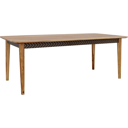 Black & Camel Modern Farmhouse Dining Set – Seats 4 to 8