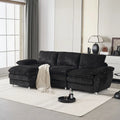 Modern Deep 3-Seat Sofa Couch